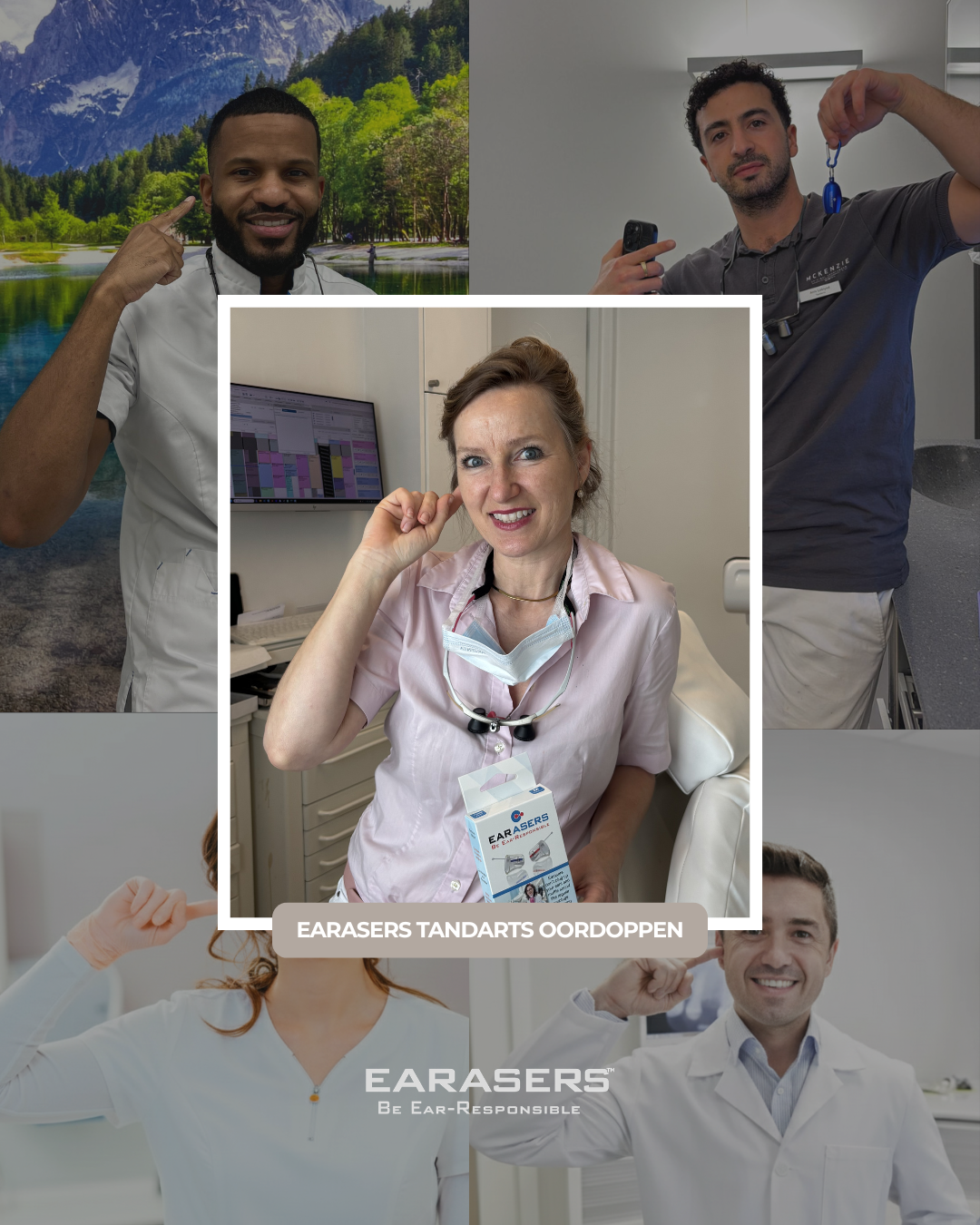 Earasers Tandarts & Mondhygiënist oordoppen