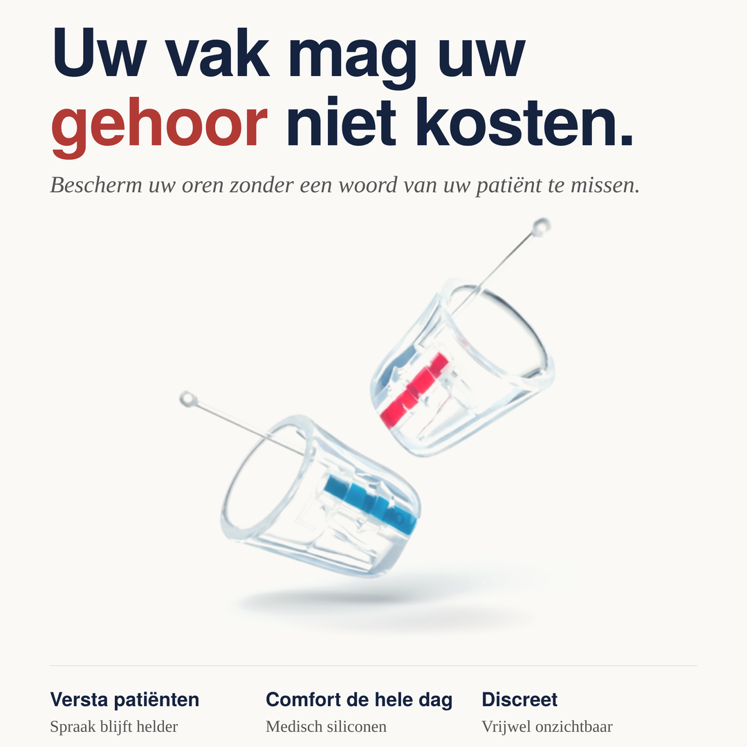Earasers Tandarts & Mondhygiënist oordoppen